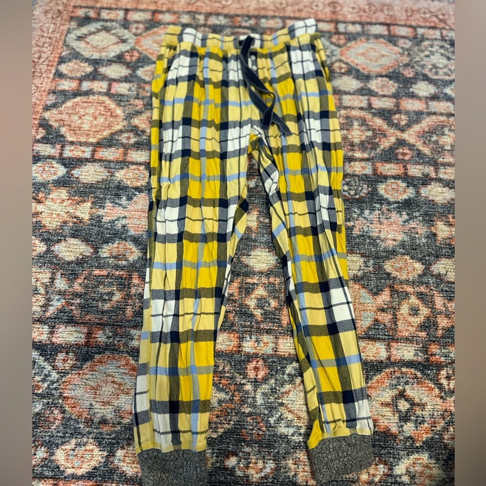 aerie women plaid pajamas size small
